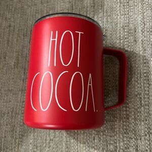 NWT Rae Dunn Hot Cocoa mug with lid